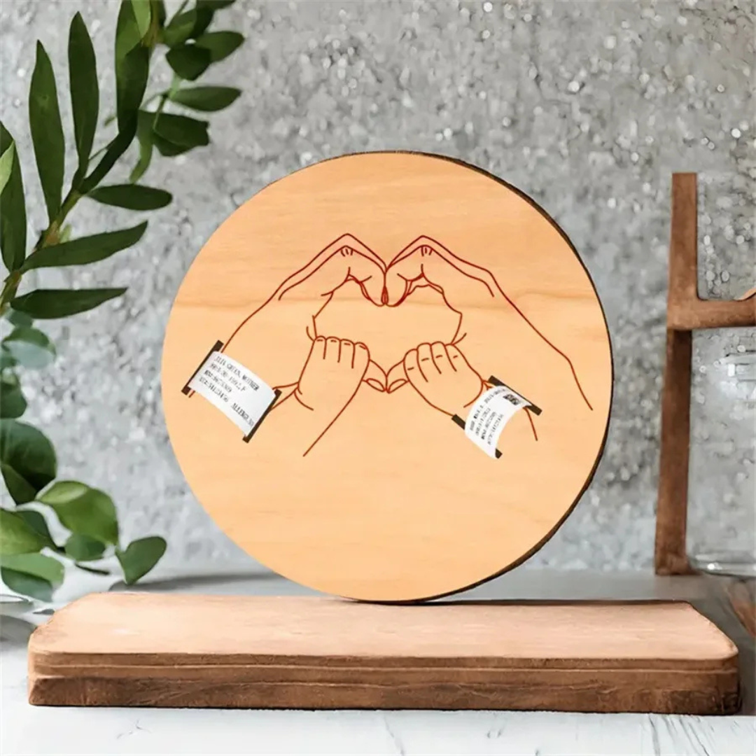 ForeverPrint Keepsake by Baby Alphas | Tijdloos Aandenken aan de Geboorte van je Baby