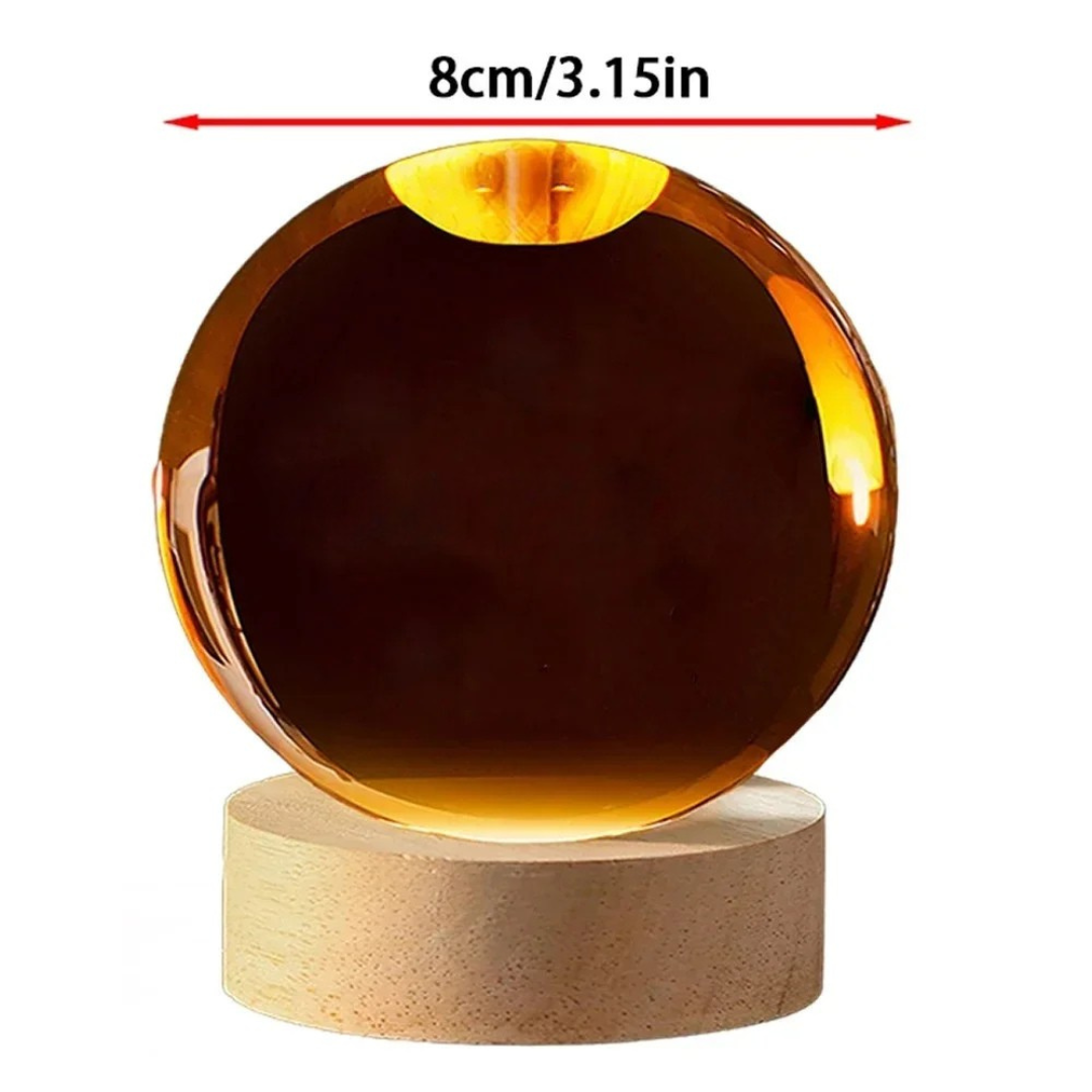 MemoryGlobe by Baby Alphas | Gepersonaliseerde Kristallen Bol met Jouw Dierbaarste Moment