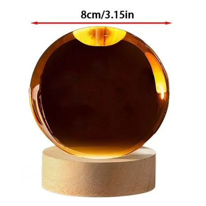 MemoryGlobe by Baby Alphas | Gepersonaliseerde Kristallen Bol met Jouw Dierbaarste Moment