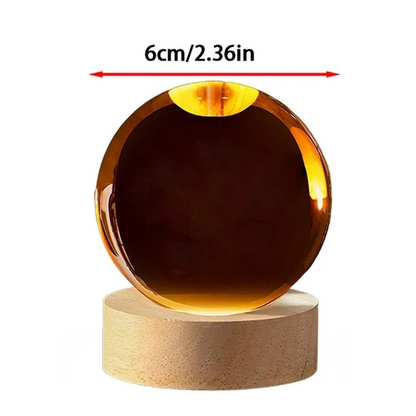 MemoryGlobe by Baby Alphas | Gepersonaliseerde Kristallen Bol met Jouw Dierbaarste Moment