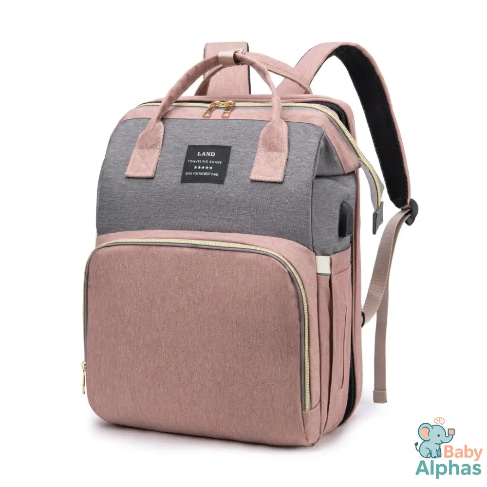 MamaGo by Baby Alphas | Multifunctionele Mamatas met Opvouwbare Wiegbed – Voor Onderweg in Stijl Zonder Stress of