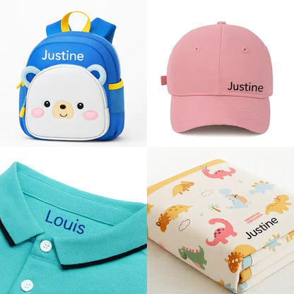 NamePrint by Baby Alphas – Gepersonaliseerde Naamstempel | Waterbestendig & Duurzaam